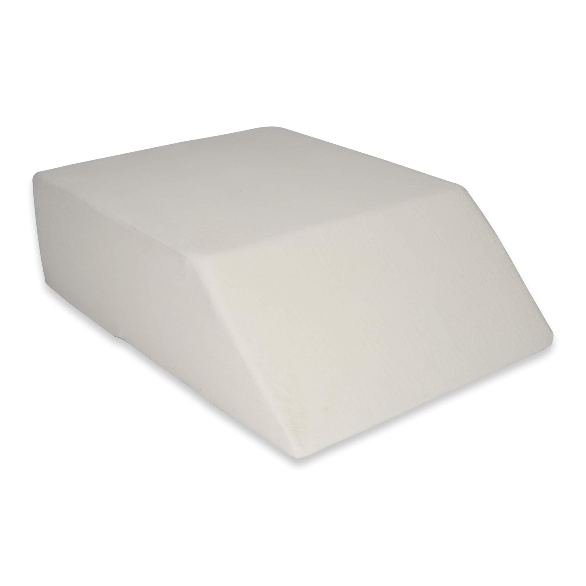 Sanolind Orthopaedic Leg Elevation Pillow, Leg Support Cushoin, Vein Cushion, Helps against Overloading Complaints or after an Operation / Size 70 x 50 x 20 cm (White)