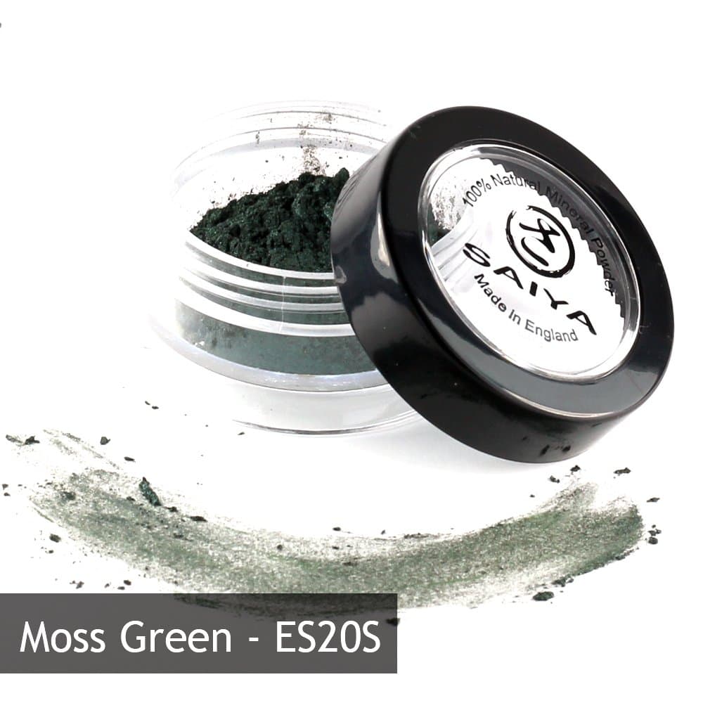 Saiya 100% Natural Mineral Eyeshadow - MOSS GREEN