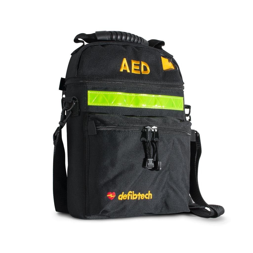 Soft Nylon Carrying Case for Lifeline AED Defibrillator/Accessories, Black