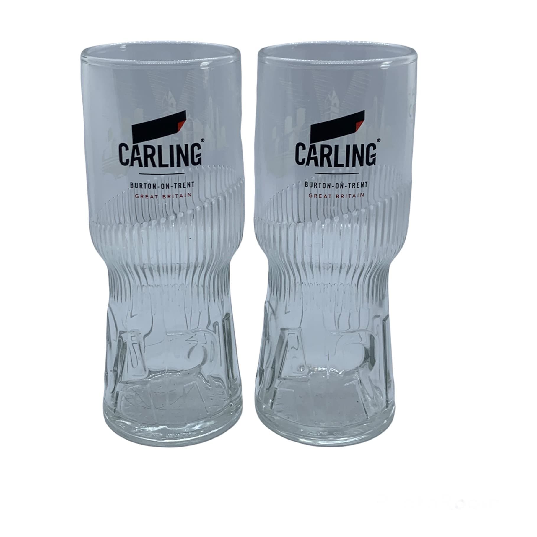Carling Half Pint Glass Set of 2