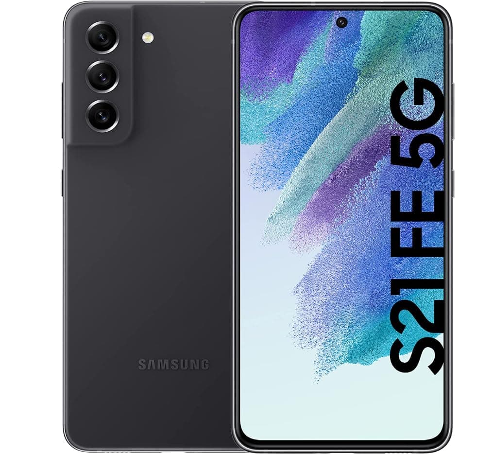 SAMSUNG Galaxy S21 FE 5G Dual SIM Smartphone, 128GB Storage and 8GB RAM (UAE Version), Graphite