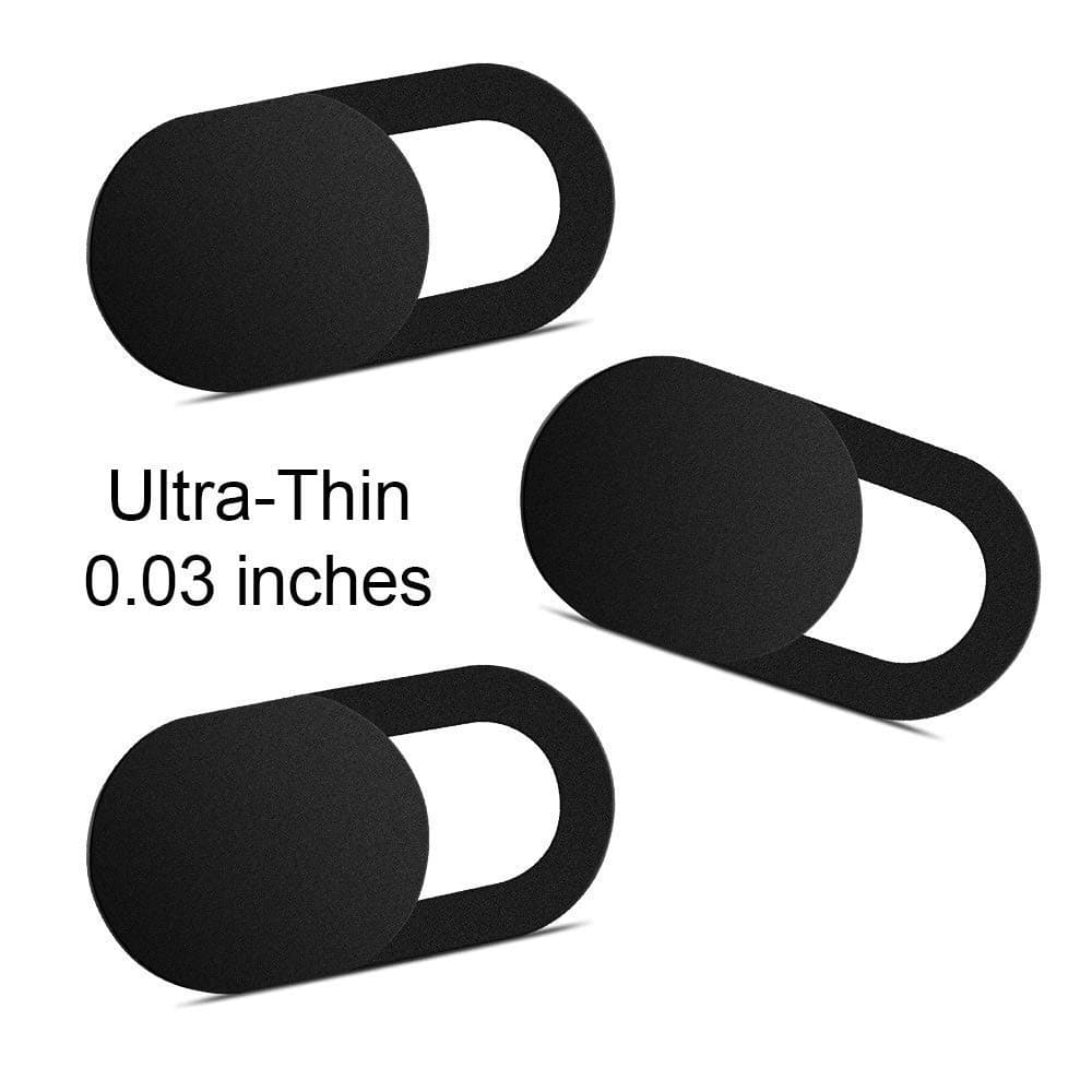 Nano-Shield Computer Camera Cover [12 Pack], 0.03in Ultra-Thin Webcam Cover Slide for MacBook Pro, iMac, Mac, iPad, Laptop, Tablets, PC, Surfcase Pro, iPhone, Privacy Cover Sticker Protect Shield