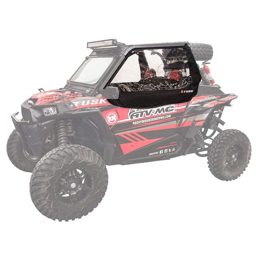 Tusk Zipperless Upper Doors for Polaris RZR S 900 2015-2020