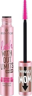 Essence Cosmetics lash WITHOUT LIMITS BROWN EXTREME LENGTHENING & VOLUME MASCARA, longlasting, volumizing, lengthening (13ml)