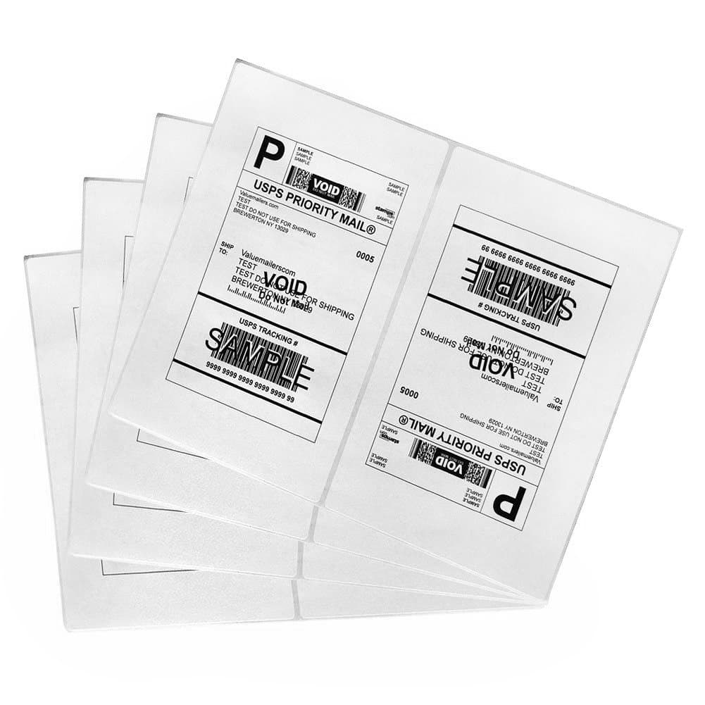 200 Shipping Labels with Rounded Corner
