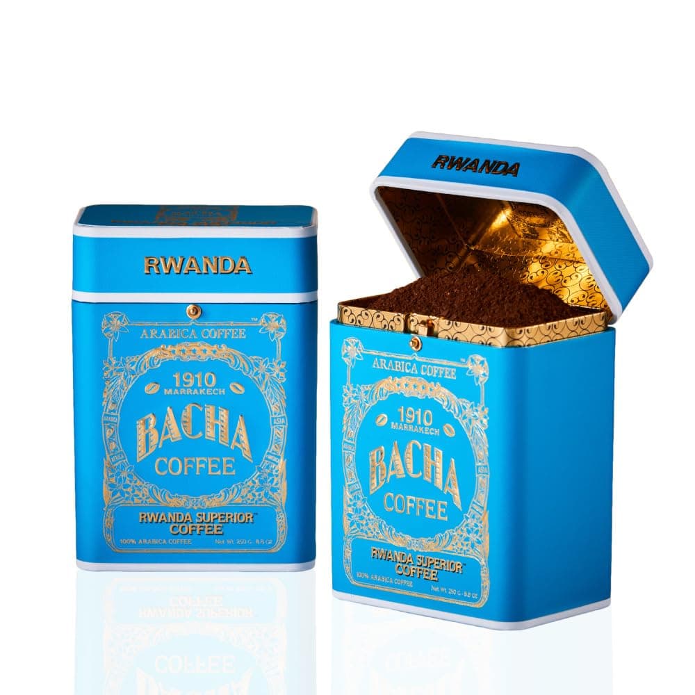 Bacha Coffee（バシャコーヒー） | ルワンダスーペリア シングルオリジンコーヒー(挽き豆), ノマドコレクション, 100% Arabica Whole Beans, Medium Dark Roast, 250g