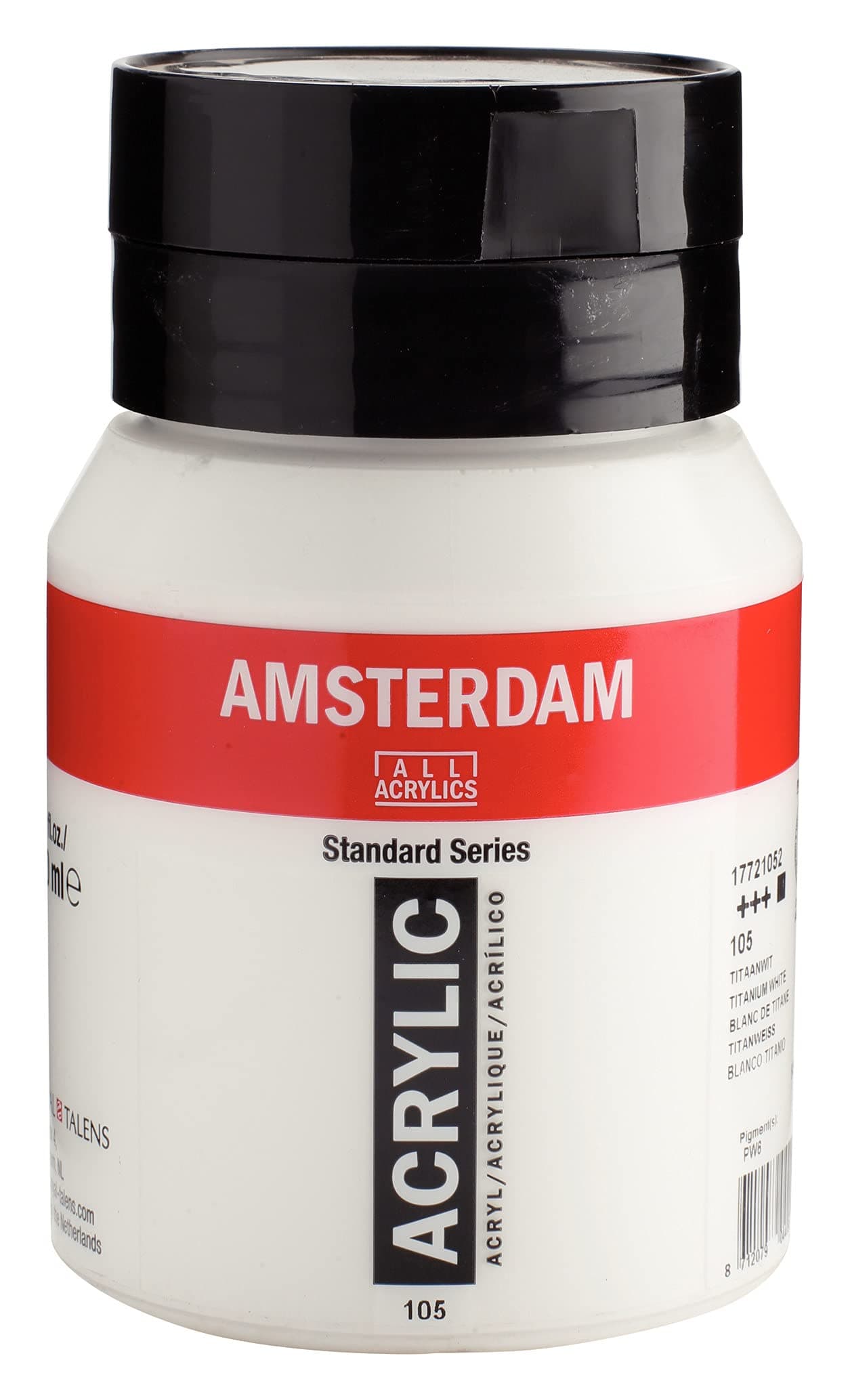 Amsterdam Royal Talens Acrylic Color 500ml Bottle Titanium White