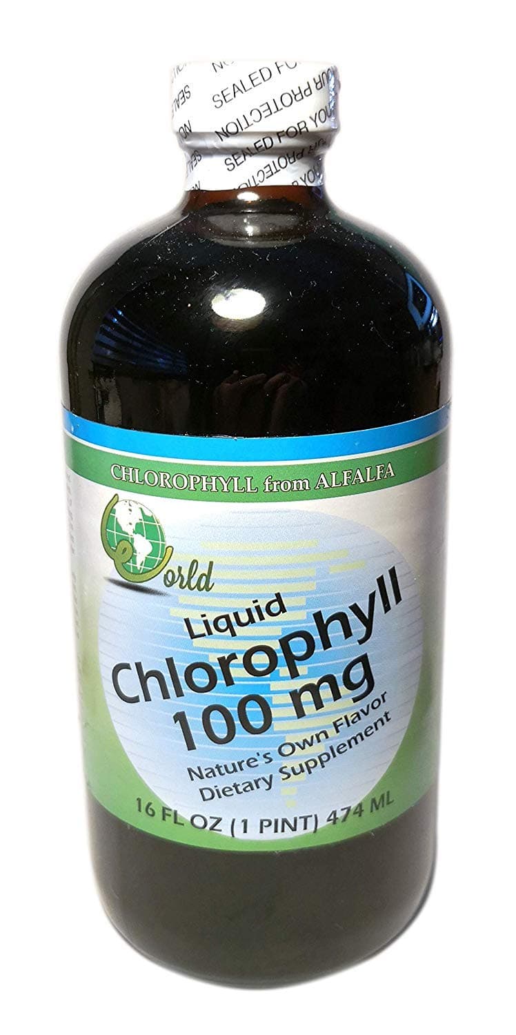 World Organic - Liquid Chlorophyll 100 mg. - 16 oz. by World Organics