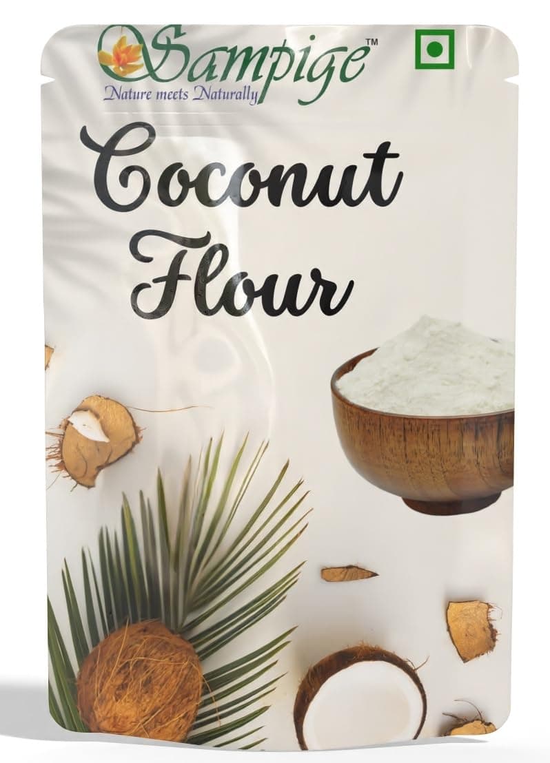 Low Carb - Coconut Flour | High Fiber Gluten Free| Healthy Baking Flour | Keto Flour| nutritional abundance | 900 grams
