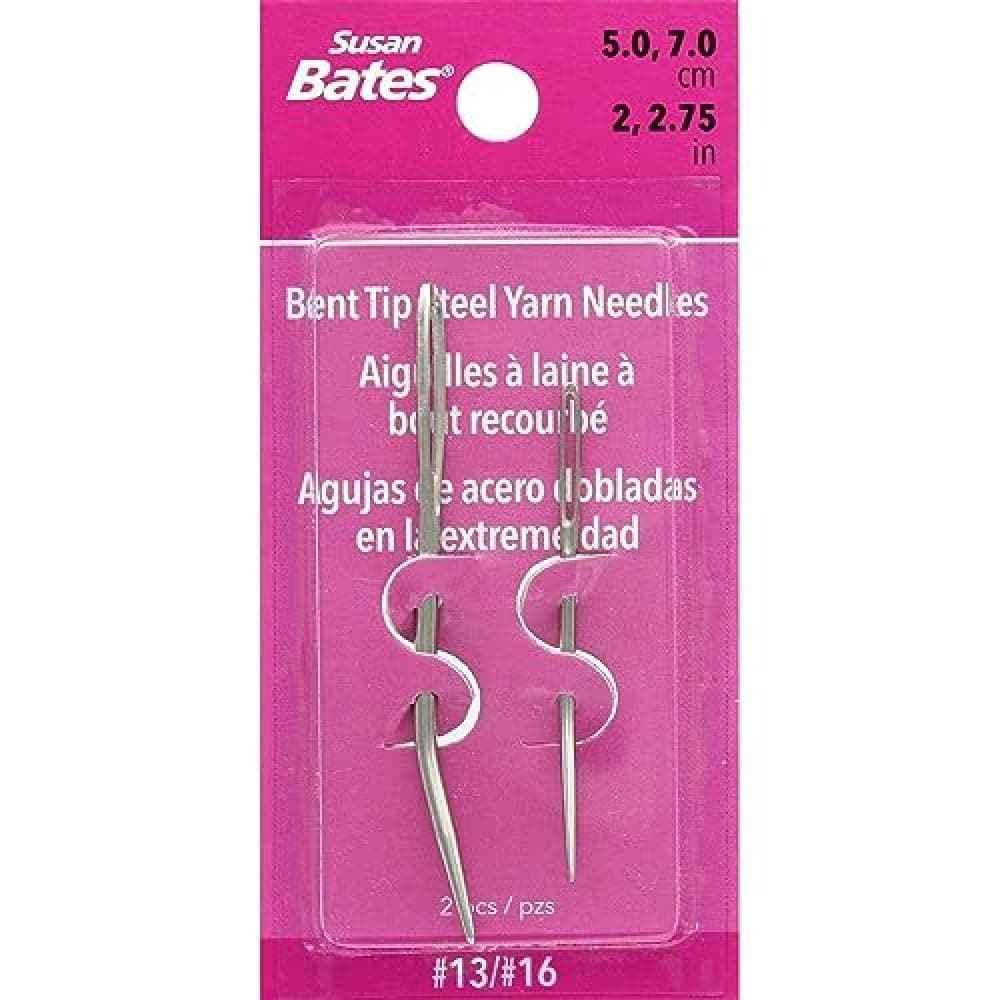 Susan Bates Needles Bent Tip Steel #13 & #16