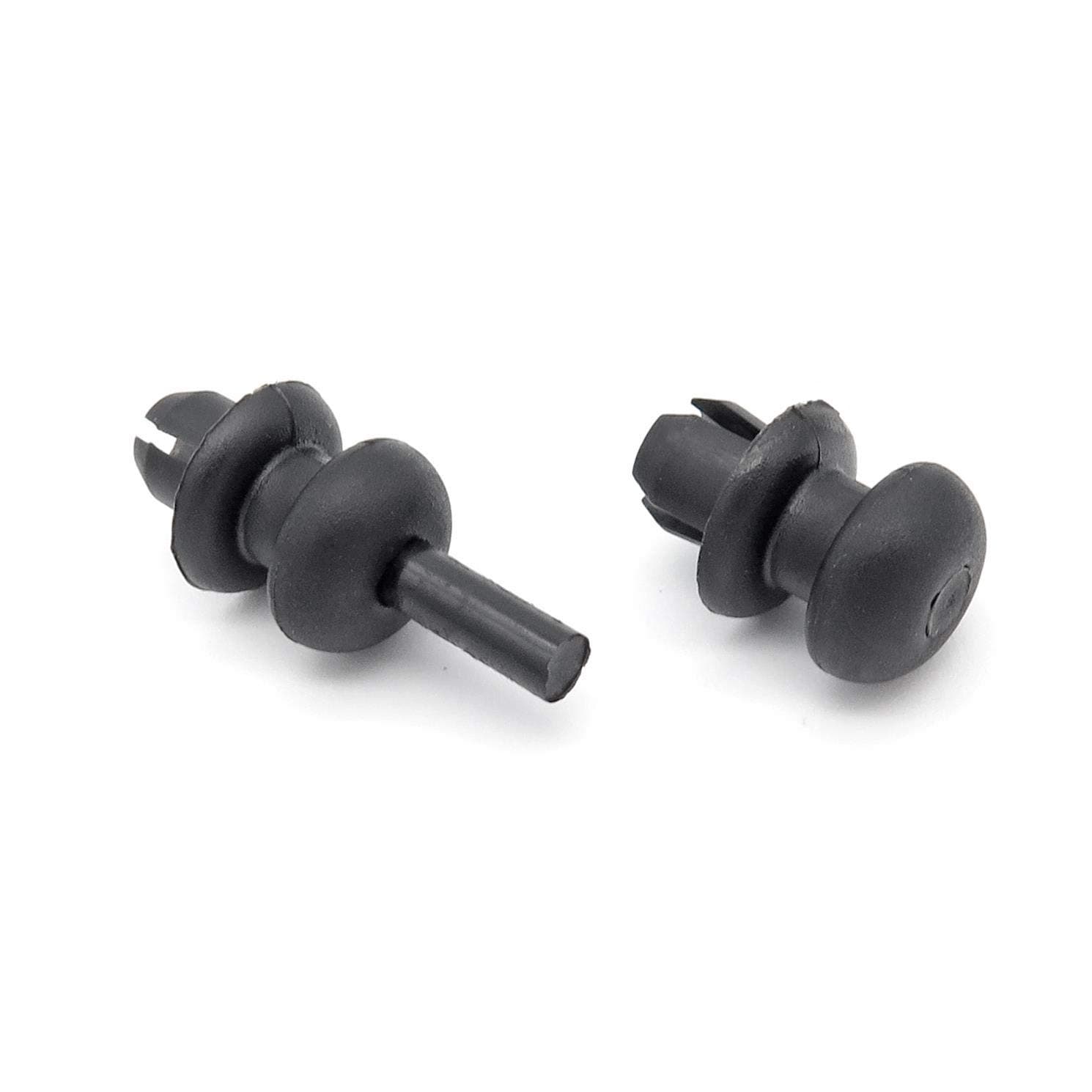 VVO Fasteners- 2x Parcel Shelf Clips- Black