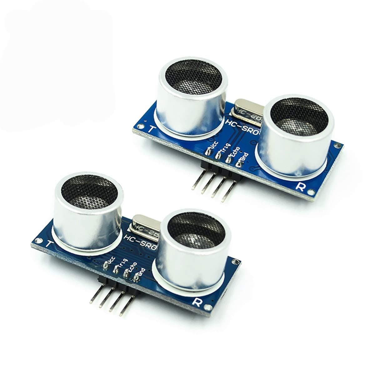 SUBALIGU 2pcs HC-SR04 Ultrasonic Sensor, Distance Sensor with Ultrasonic Transmitter and Receiver Module fit Arduino UNO MEGA2560 Nano Robot XBee ZigBee