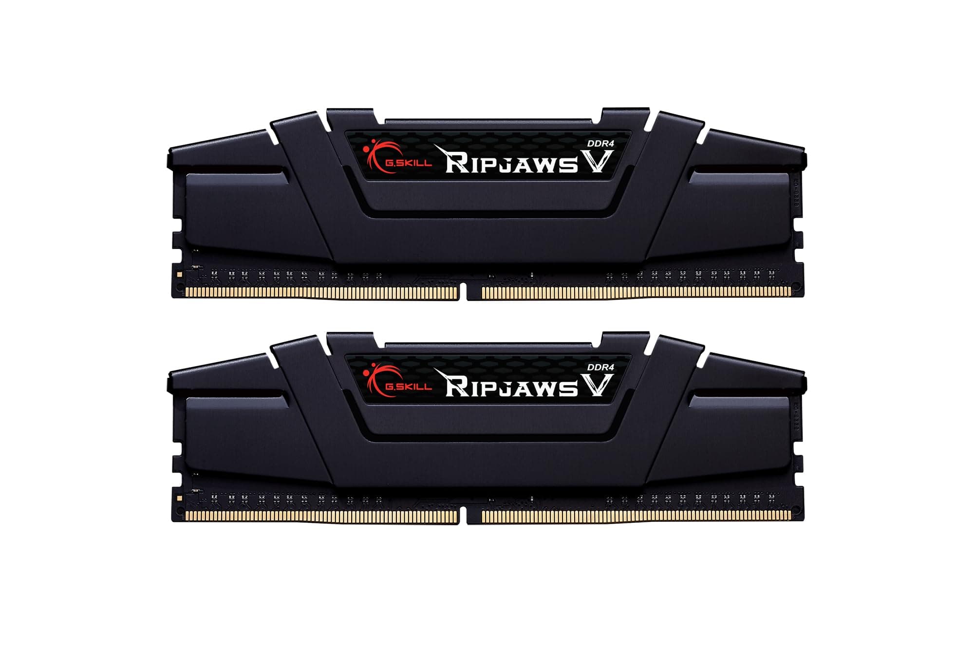 G.Skill Ripjaws V 16GB (2x8GB) DDR4-3200MHz CL16-18-18-38 1.35V Desktop Memory RAM - F4-3200C16D-16GVKB, Black