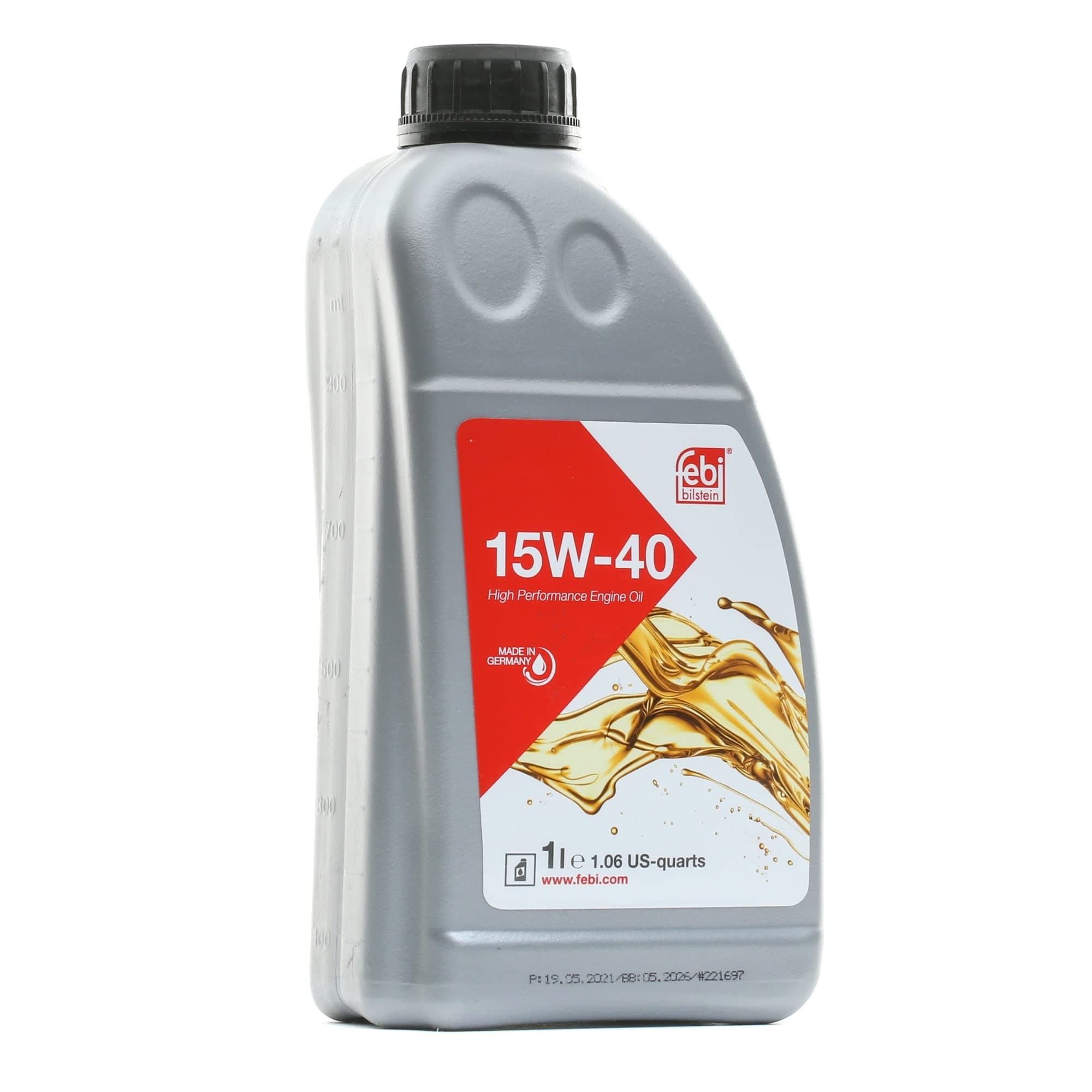 febi bilstein 32925 Engine Oil SAE 15W-40, pack of one