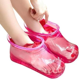 HEALLILY Portable Foot Spa Massager - Thermal Massage Boots for Soaking Feet, Ankles and Toes