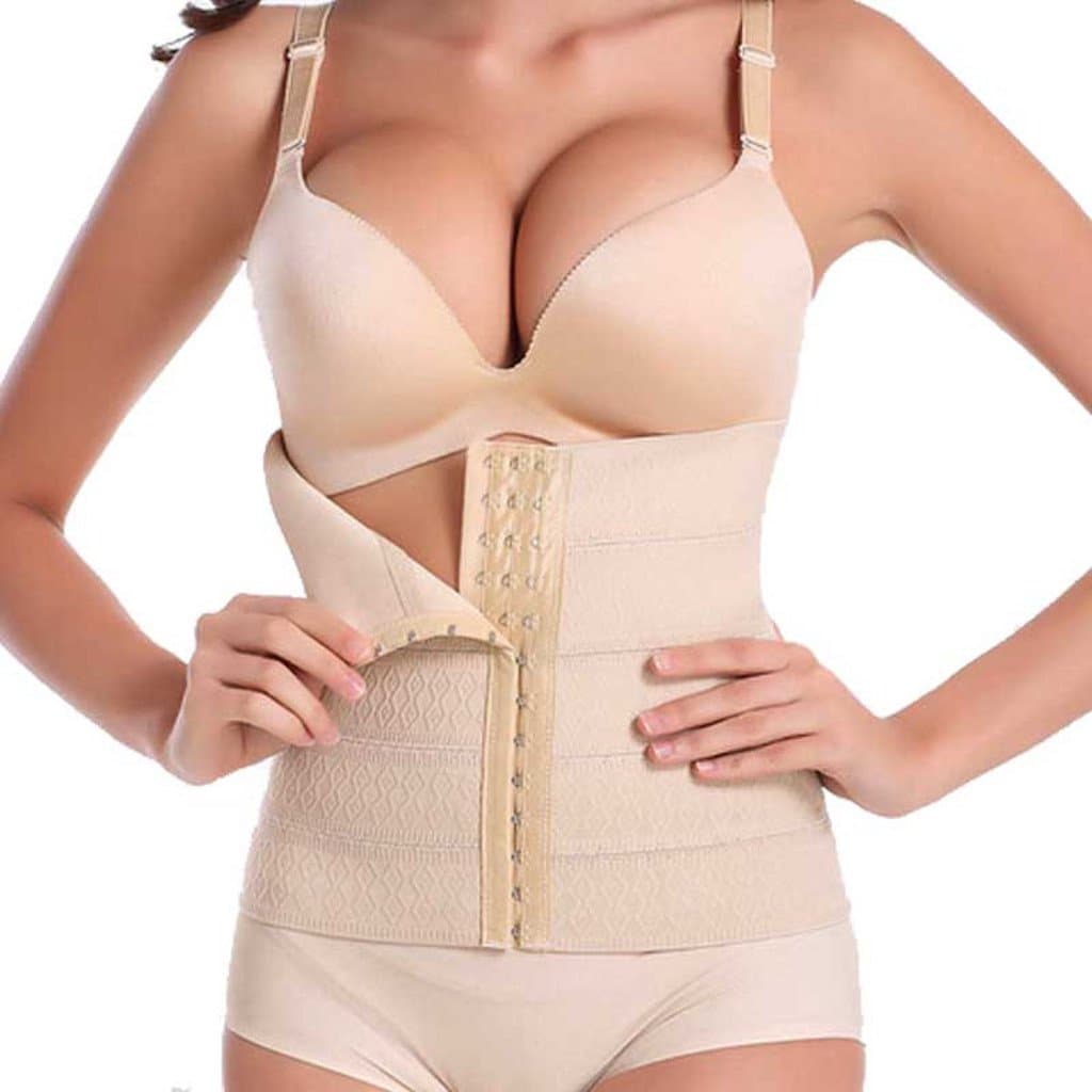 The Perfect Sculpt Waist Trainer (XS, Beige)