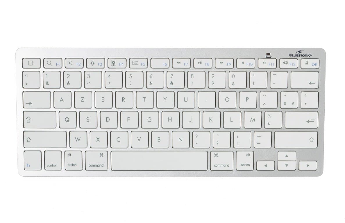 PERIPHERIQUE SAISIE BLUESTORK KB MICRO BT - Blanc