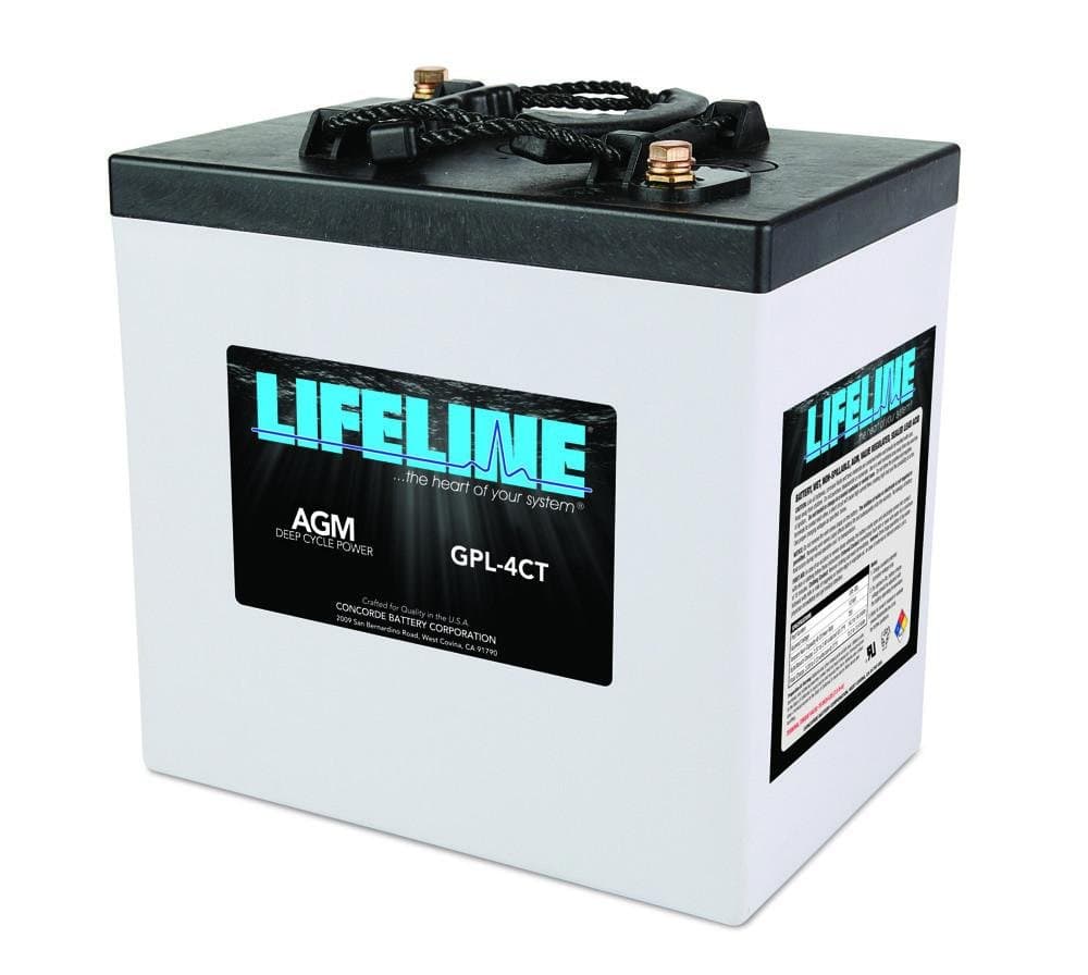 Lifeline Marine AGM Battery - GPL-4CT