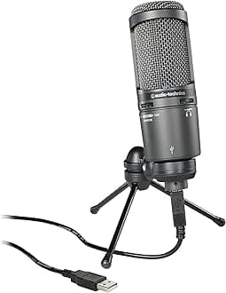 2020USB+ Cardioid Condenser Microphone (USB connection) Grey