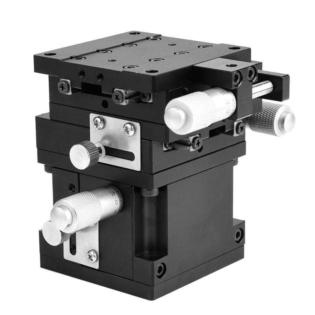 XYZ 3 Axis Bearing Tuning Sliding Table Linear Stage Trimming Platform GXYZ-60 60×60mm