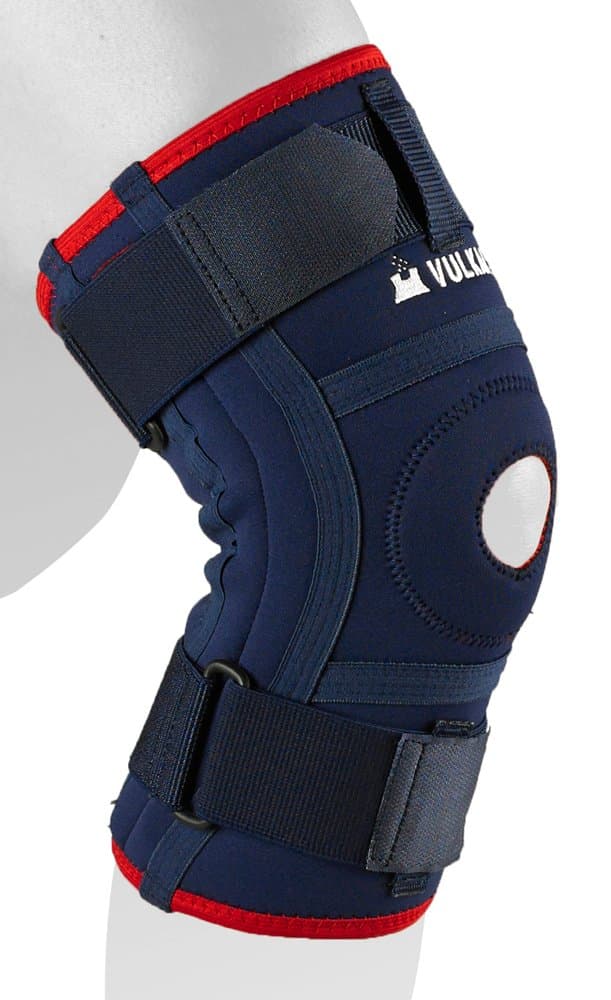 VulkanClassic 3072 Stabilising Knee Support Brace with Aerotherm Breathable Lining and Compression Strap - Small