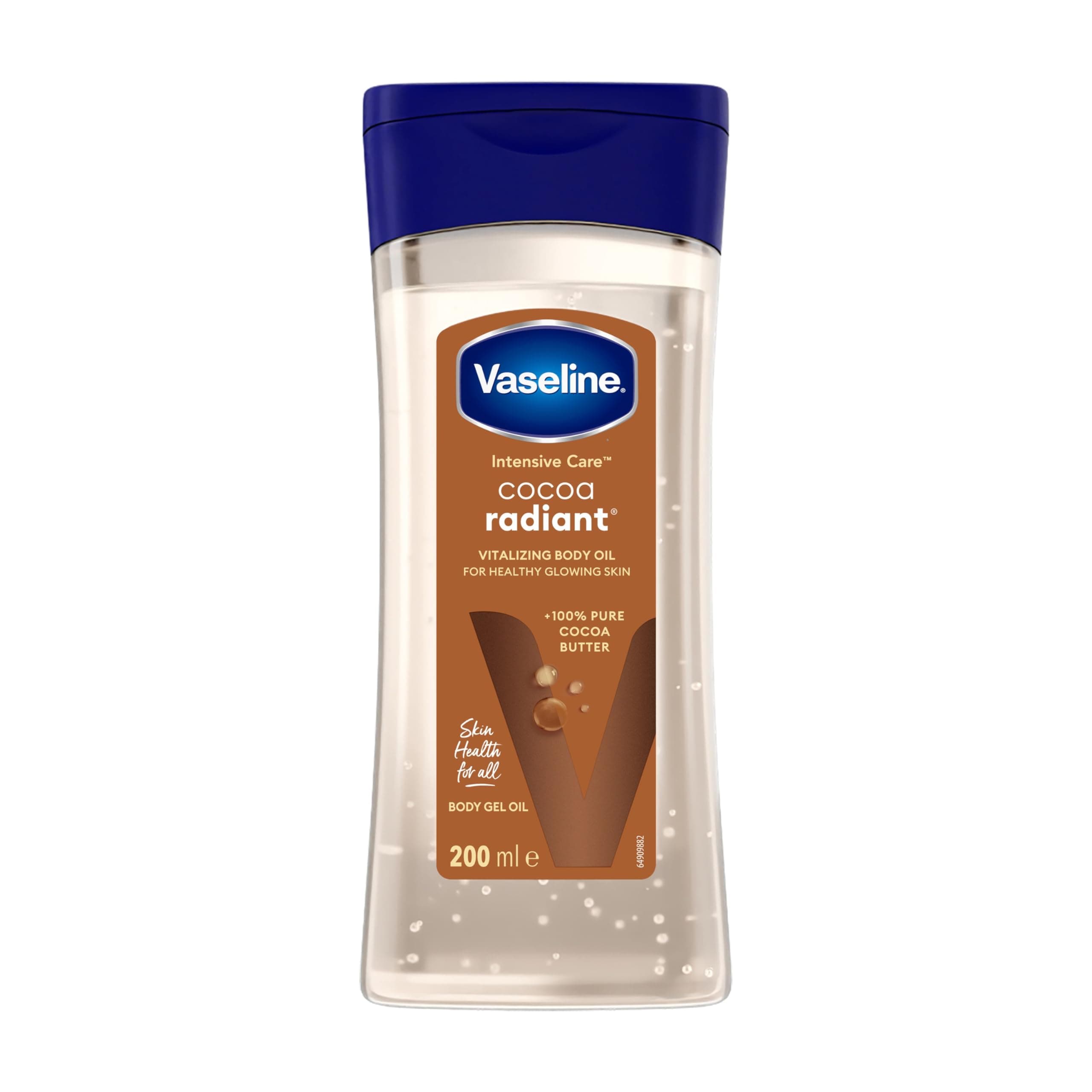 Vaseline Intensive Care Cocoa Radiant Body Gel Oil, 6.8 Ounce