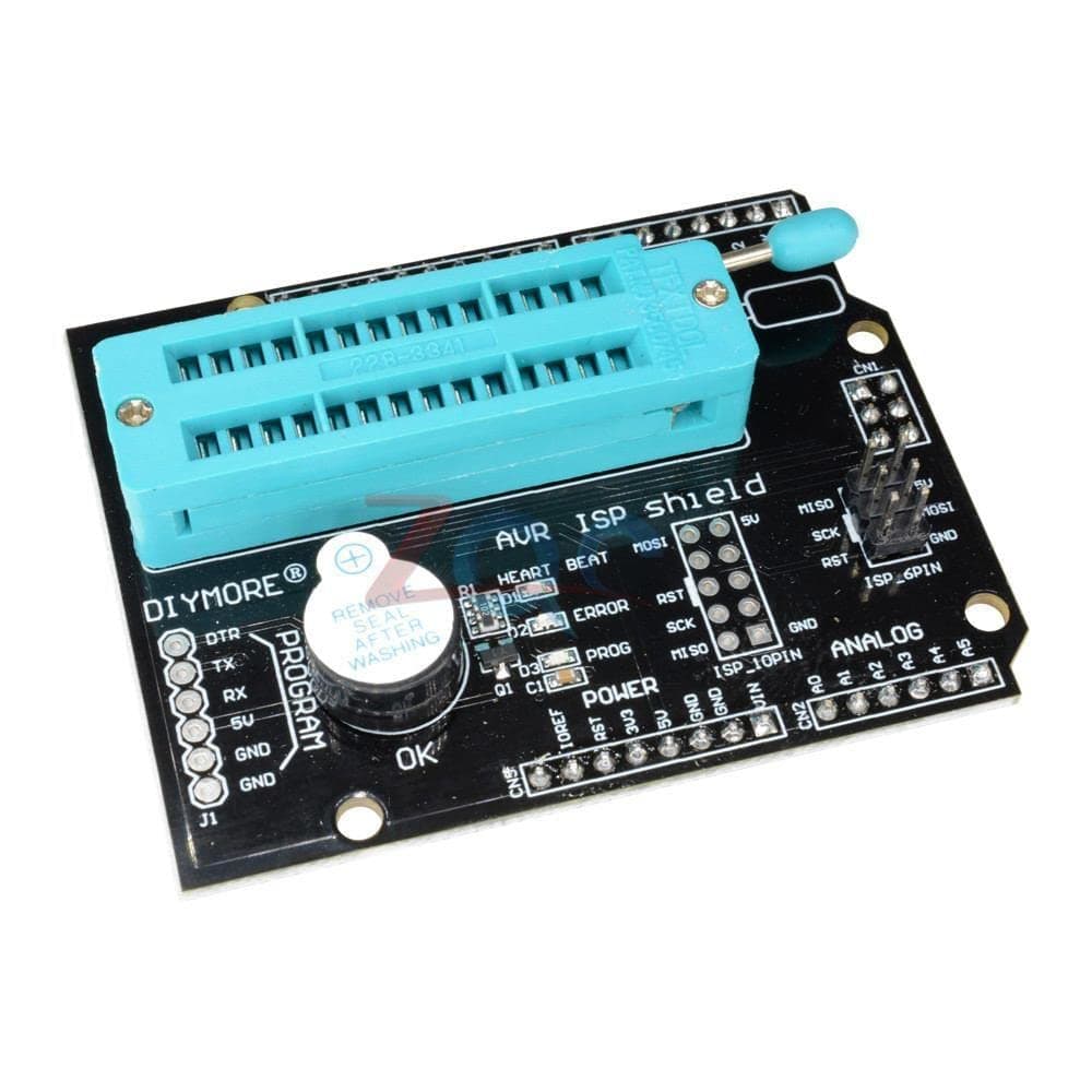 AVR ISP Shield Burning Bootloader Programmer Atmega328P Bootloader module with buzzer LED indicator for Arduino R3 SPI AVR