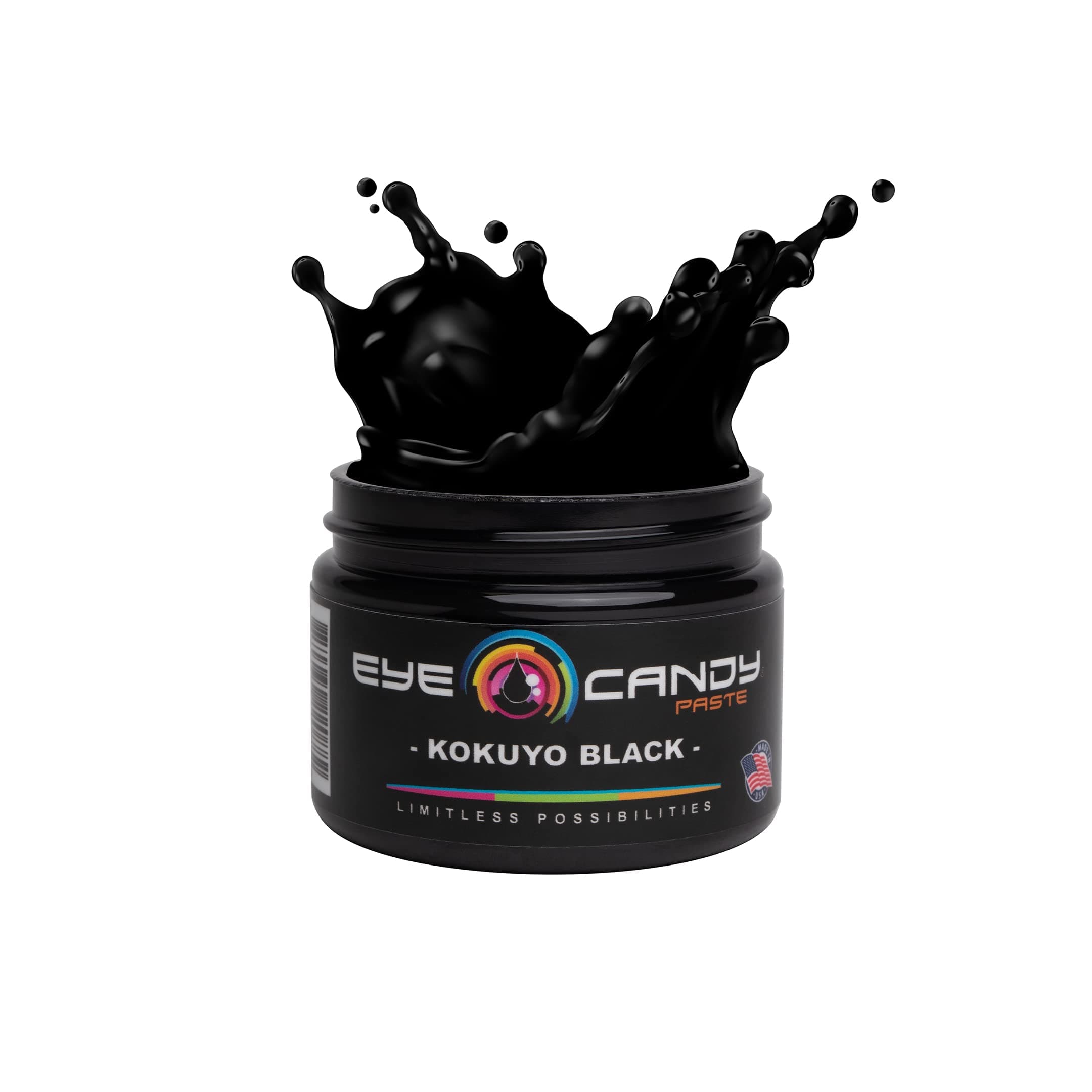 - Eye Candy Black Resin Pigment Paste Kokuyo Black (2 oz Paste) | Highly Pigmented, Ultra-Fine, Versatile for Multiple Epoxy Resin Applications, and Customizable Colors