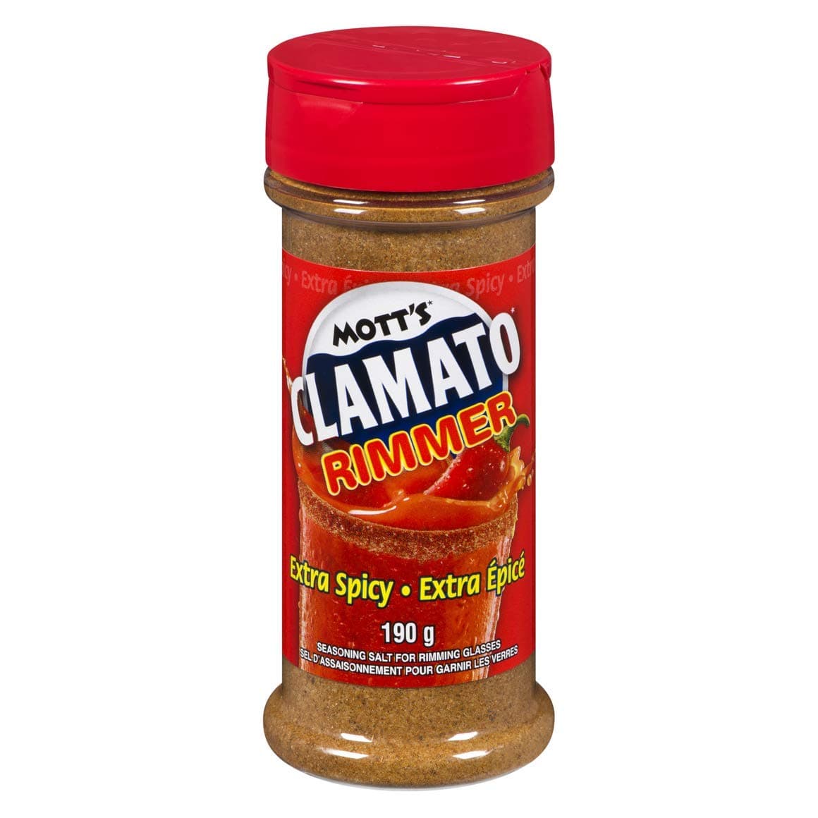 Mott'sClamato Mott's Extra Spicy Clamato Rimmer 190g Rimmer Extra Épicé 190g