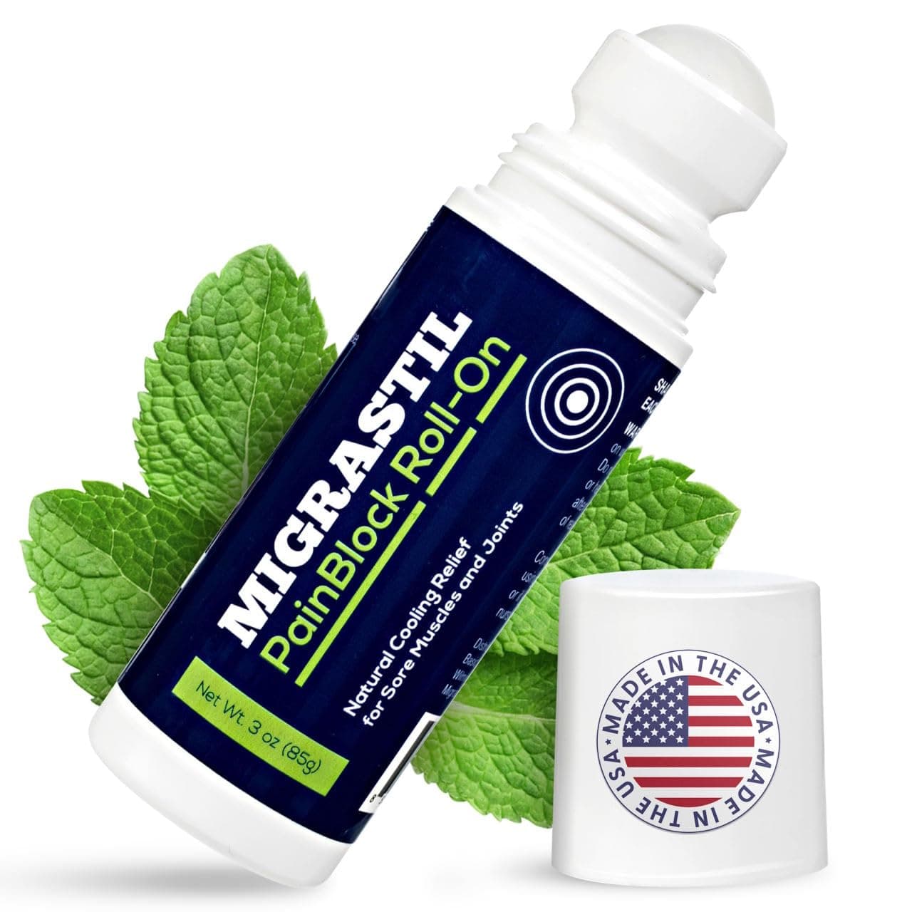 Migrastil PainBlock Roll-On, 3oz