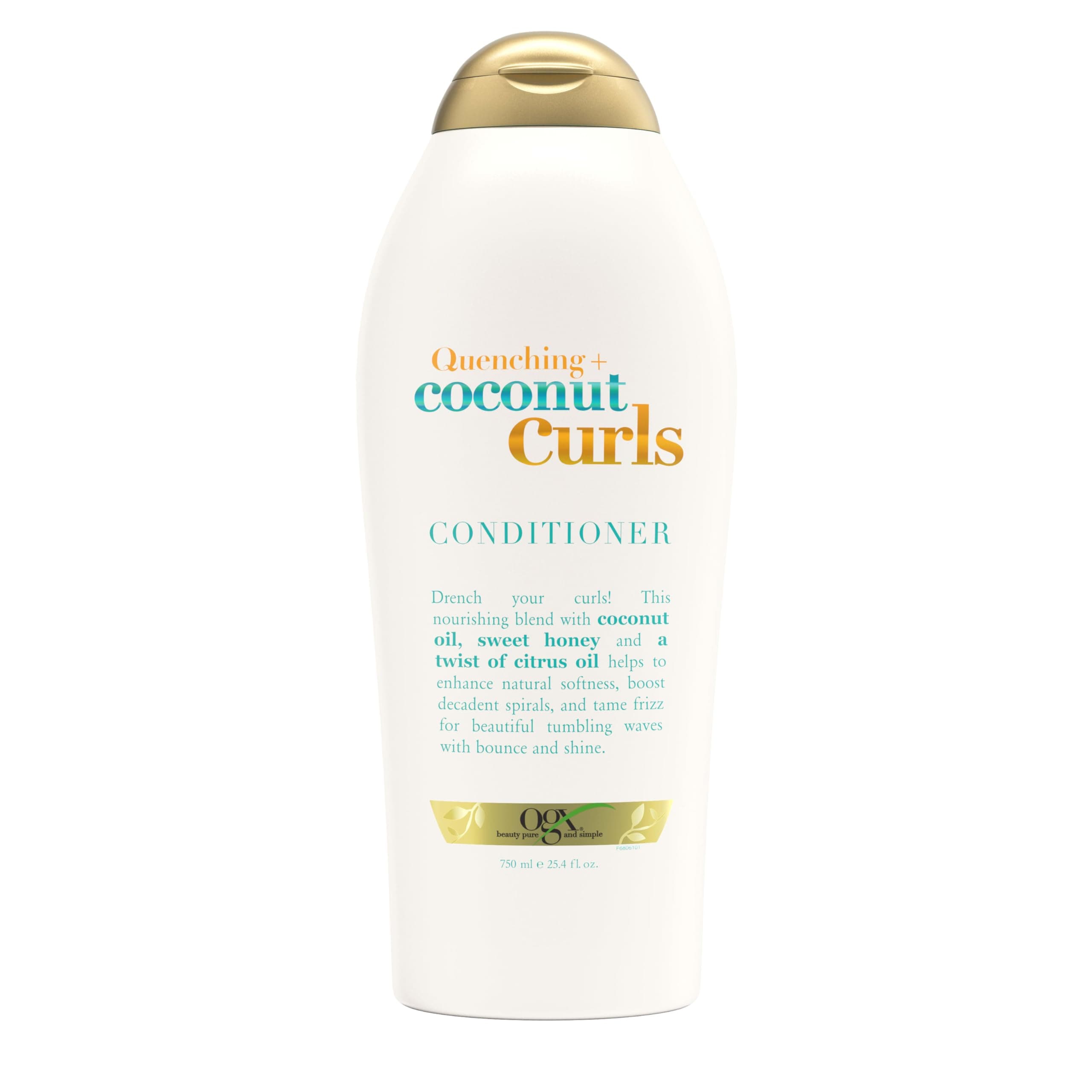 Quenching + Coconut Curls, Moisturizing Conditioner for Curly Hair, Detangling, Curl Enhancing, 25.4 fl oz