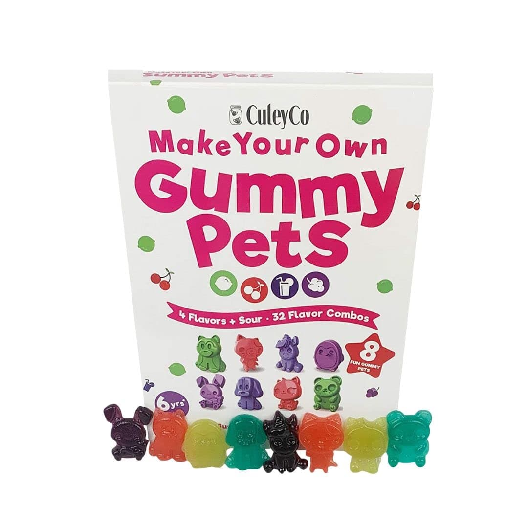 CuteyCo Gummy Pets – Make Your Own Gummy Kit – Activity for Children