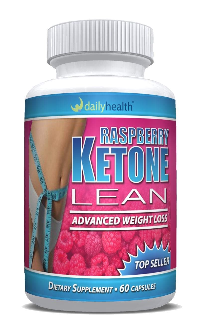 Daily Health, Raspberry Ketone Lean African Mango Blend 1200mg Weight Loss Support Supplement 60 Capsules