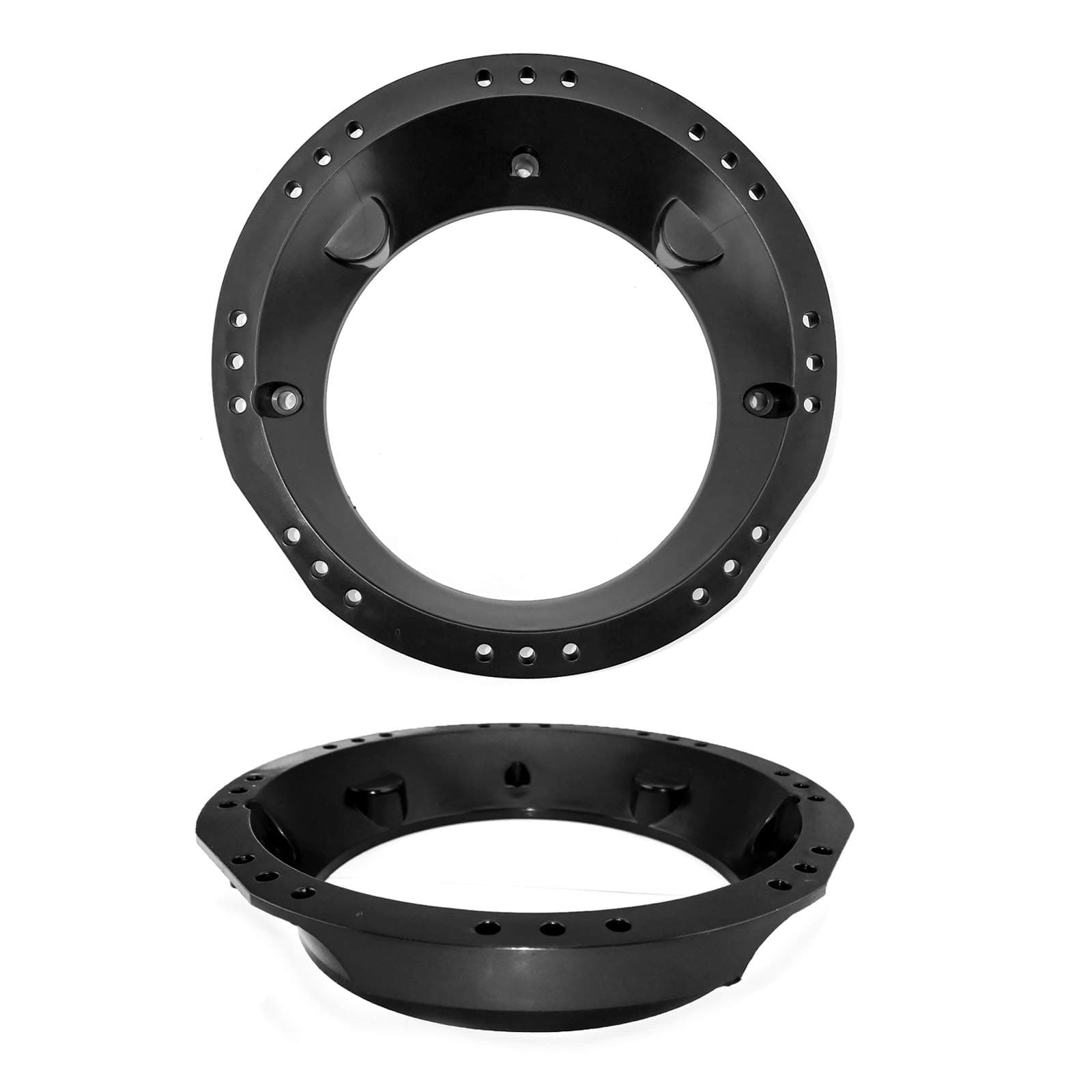 Enrock Motorcycle Speaker Mounting Ring Adapter for 6.5 Inch to 6.75 Inch (6-1/2 to 6-3/4) Speakers Fits 1998-2013 HD Touring Models
