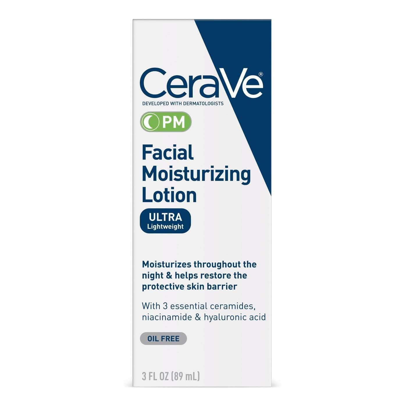Facial Moisturizing Lotion PM 3 oz (Pack of 10)