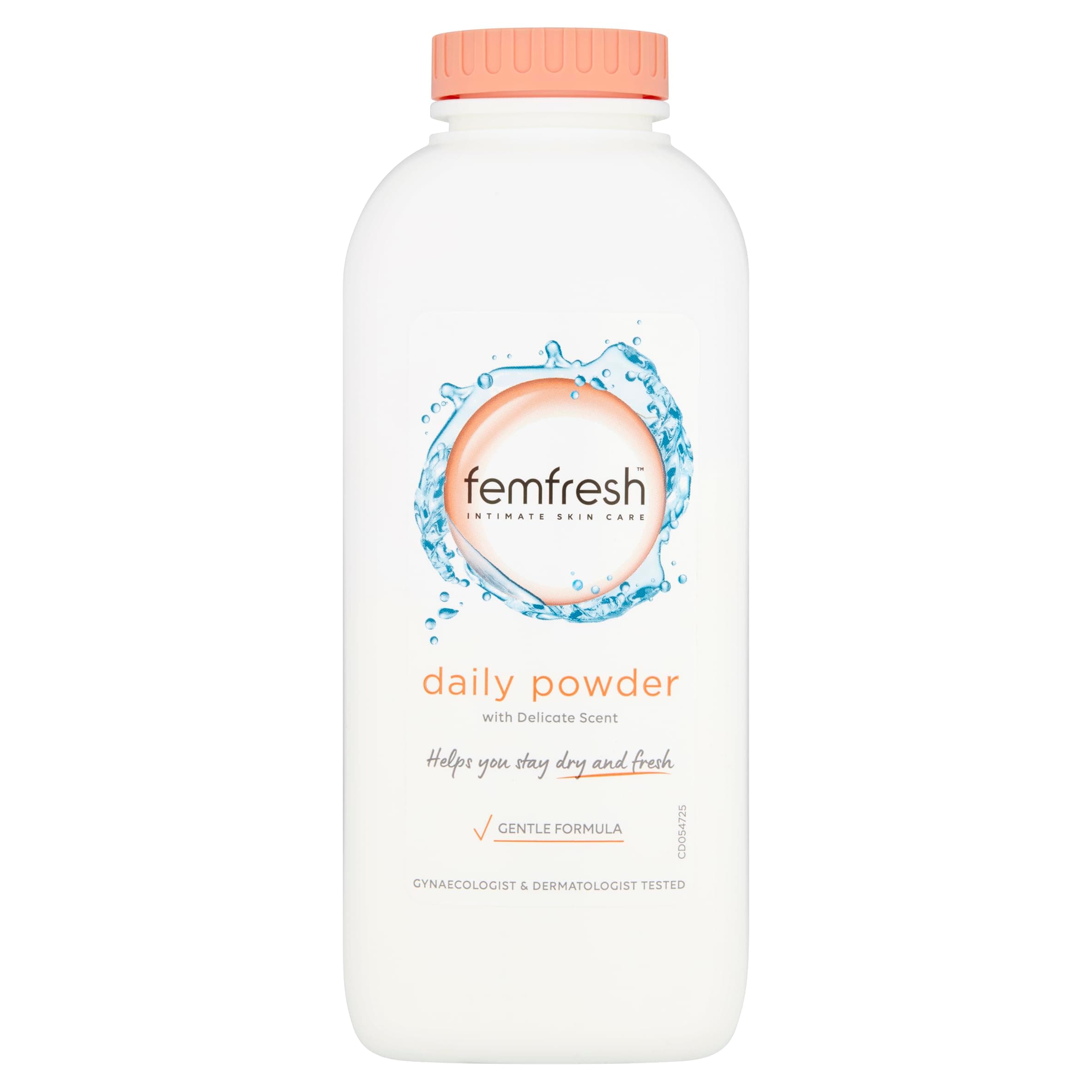 Femfresh Lightly Fragranced Absorbent Body Powder For Intimate Hygiene - 200G