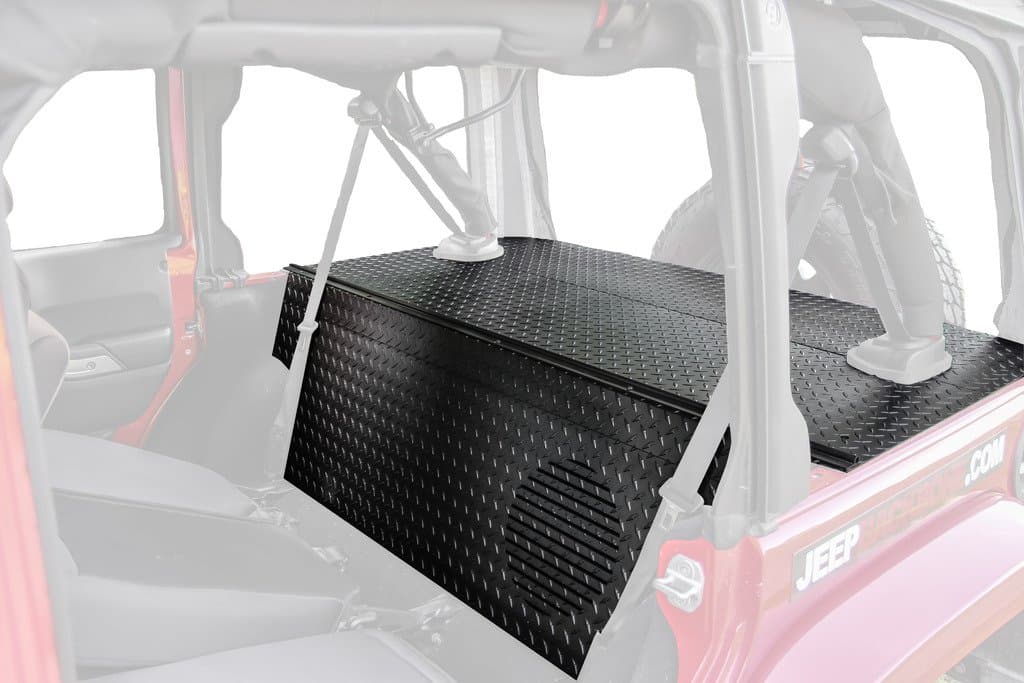 BB-JK-11-Present-TP: Security enclosure for 2011-Present Wrangler JKU (Treadplate Finish)
