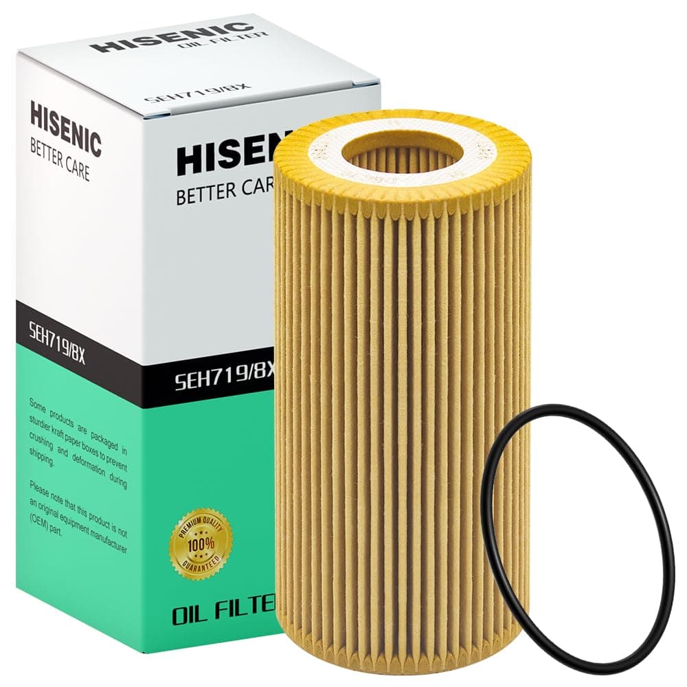 Oil Filter Fits Volvo C30 C70 S40 S60 V50 V60 XC60 XC70 2.4L 2.5L Replace HU719/8X | Refer No. 864257 8692305
