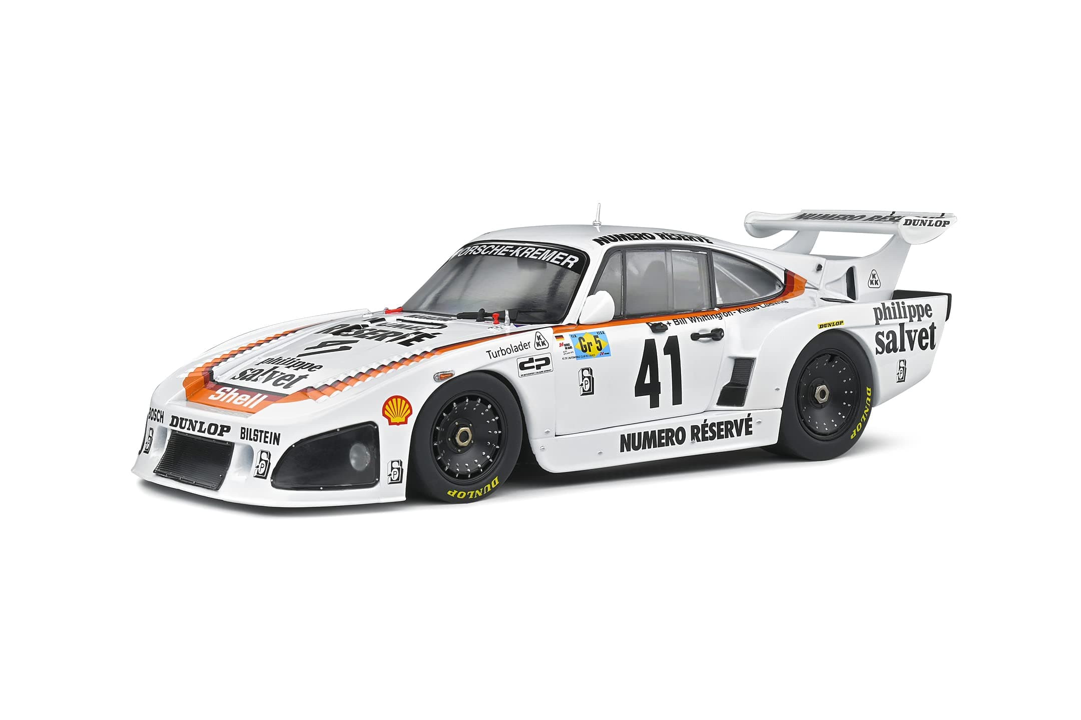 S1807201 1:18 Porsche 935 K3#41 24h Le Mans 1979 Collectible Miniature car, Multicolor