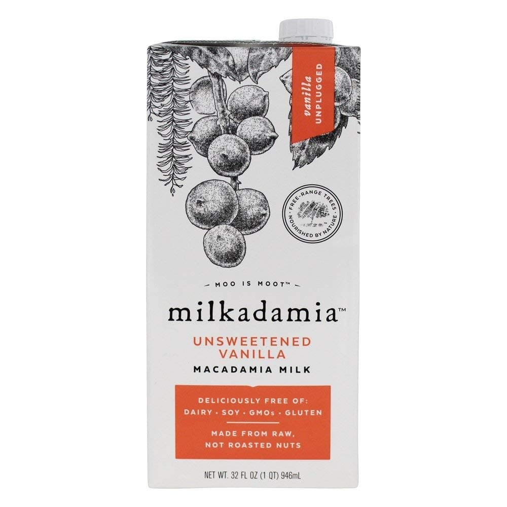 Milkadamia - Gluten Free Macadamia Milk Unsweetened Vanilla - 32 fl. oz.
