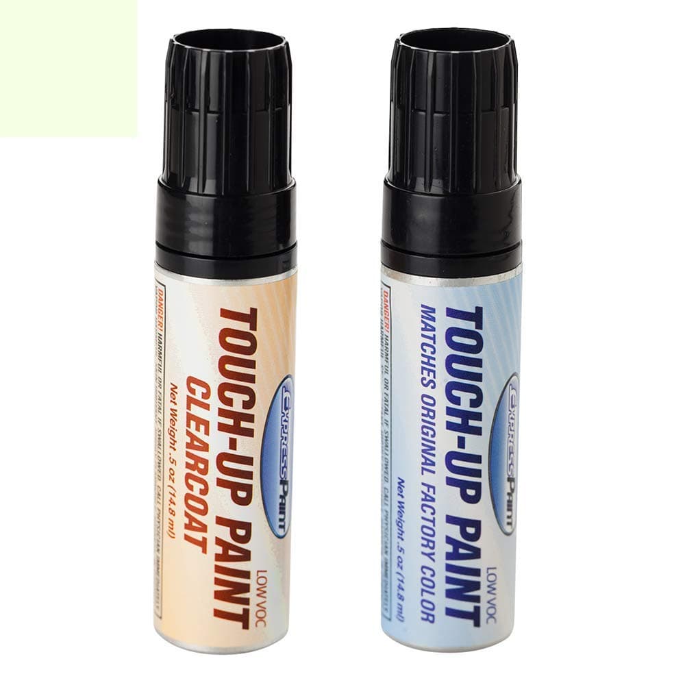 ExpressPaint Half-Ounce Jar - Automotive Touch-up Paint for Toyota FJ - White, Iceberg White 058 - Color + Clearcoat Package