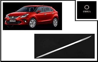 Empica Chrome Trunk Garnish for Car | Dicky Trim Rear Boot Patti Upper Compatible With Toyota Glanza