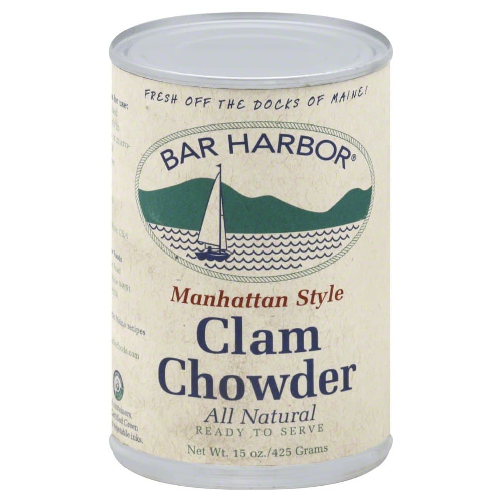 Bar Harbor Manhattan Clam Chowder, 443 ml Cans (Pack of 6)