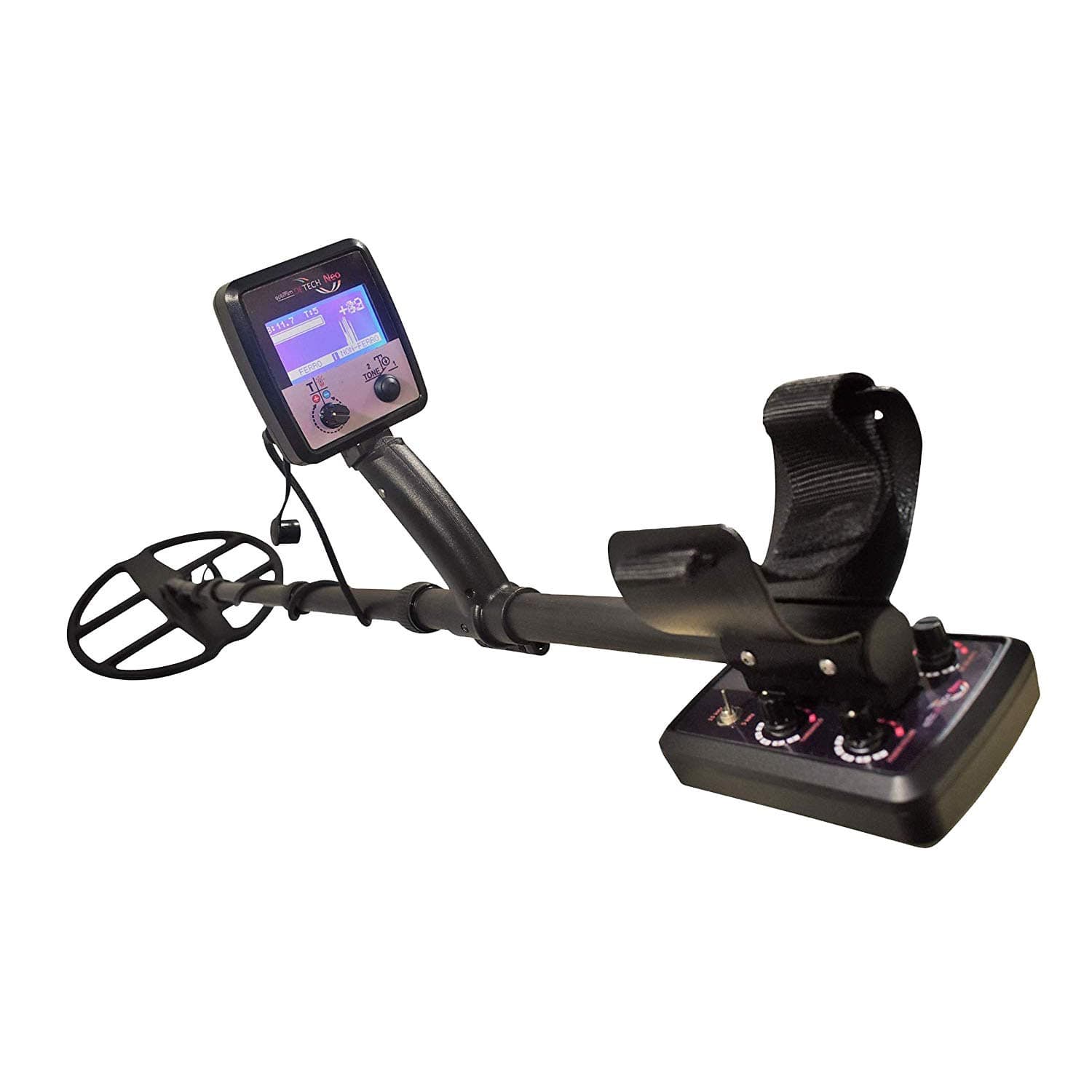 Neo Multi-frequency Professional Metal Detector - Discover Gold, Silver, Coins, Jewelry, and More - Waterproof Treasure Finder
