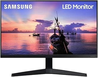 24-in T350 LED Computer Monitor, 4ms LF24T350FHNXZA - Dark Blue Gray