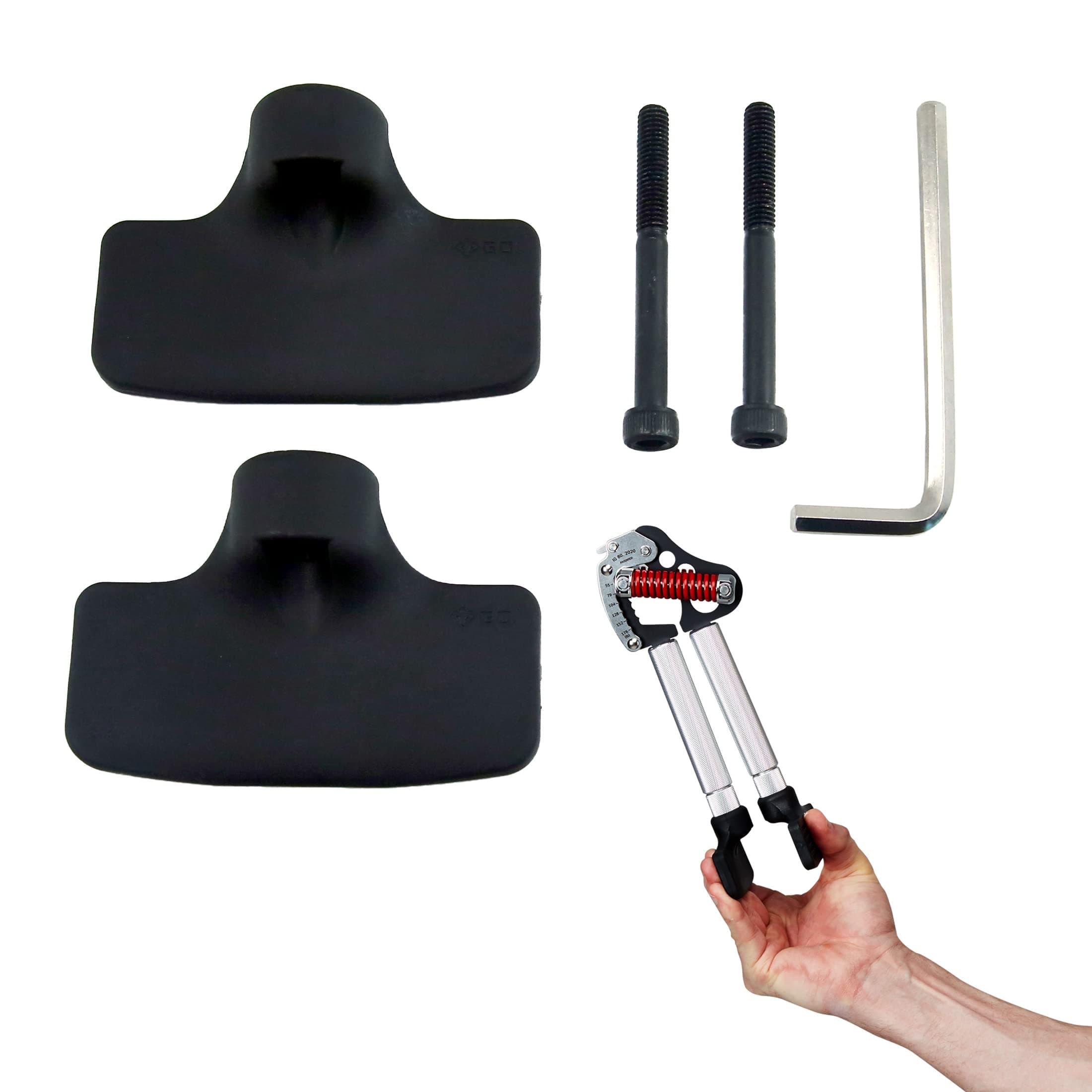 Pinch Grip for GD IRON GRIP EXT model, Finger Strengthener Hand Grip Exerciser Strengthener Premium Adjustable Hand Gripper for Climber