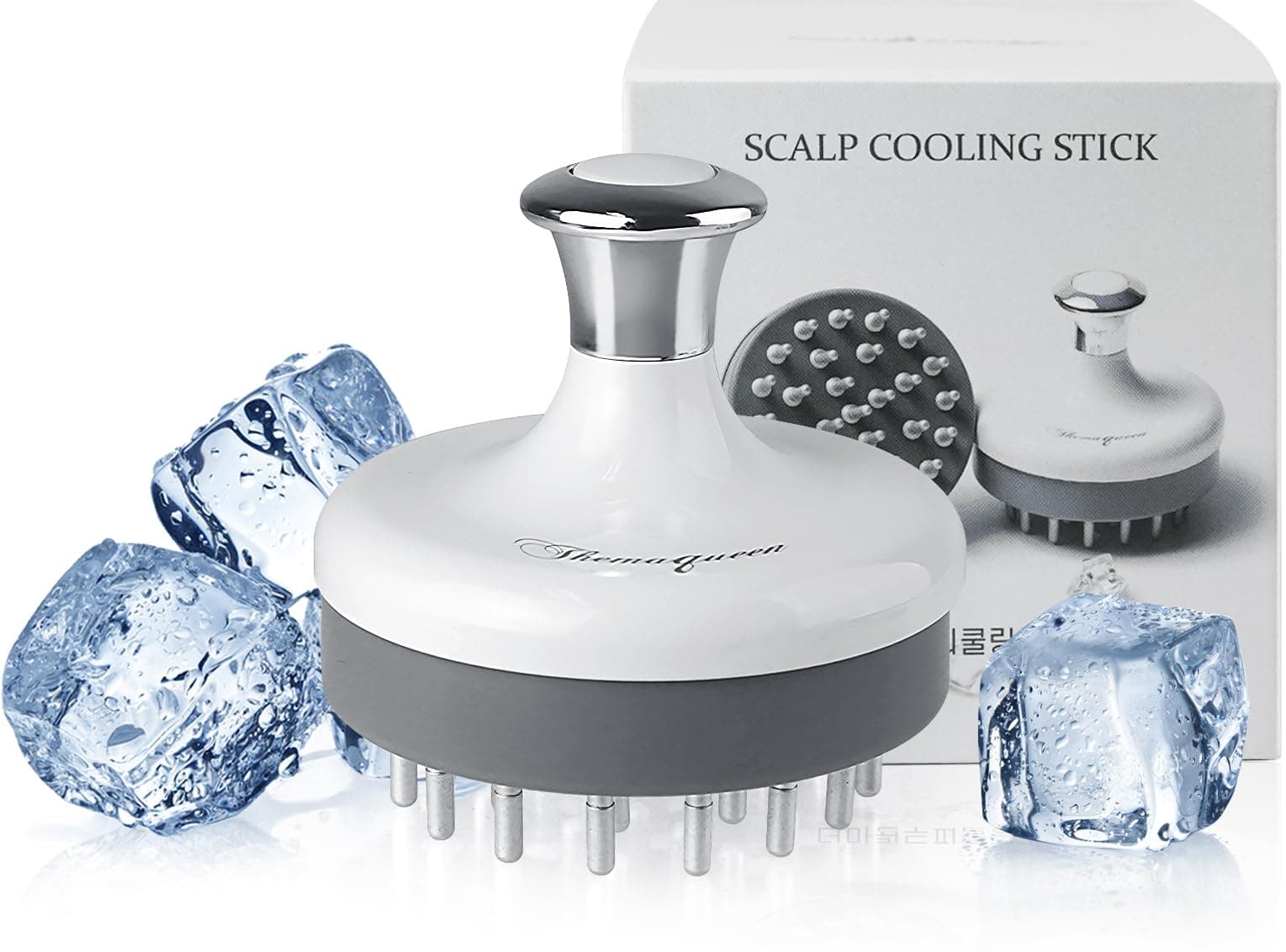 carrotez Ice Pack Migraine Relief Scalp Massager, Long Last Cooler Headache and Migraine Relief Cooler Ease Scalp Care Temperature Head Body Relaxing Massage