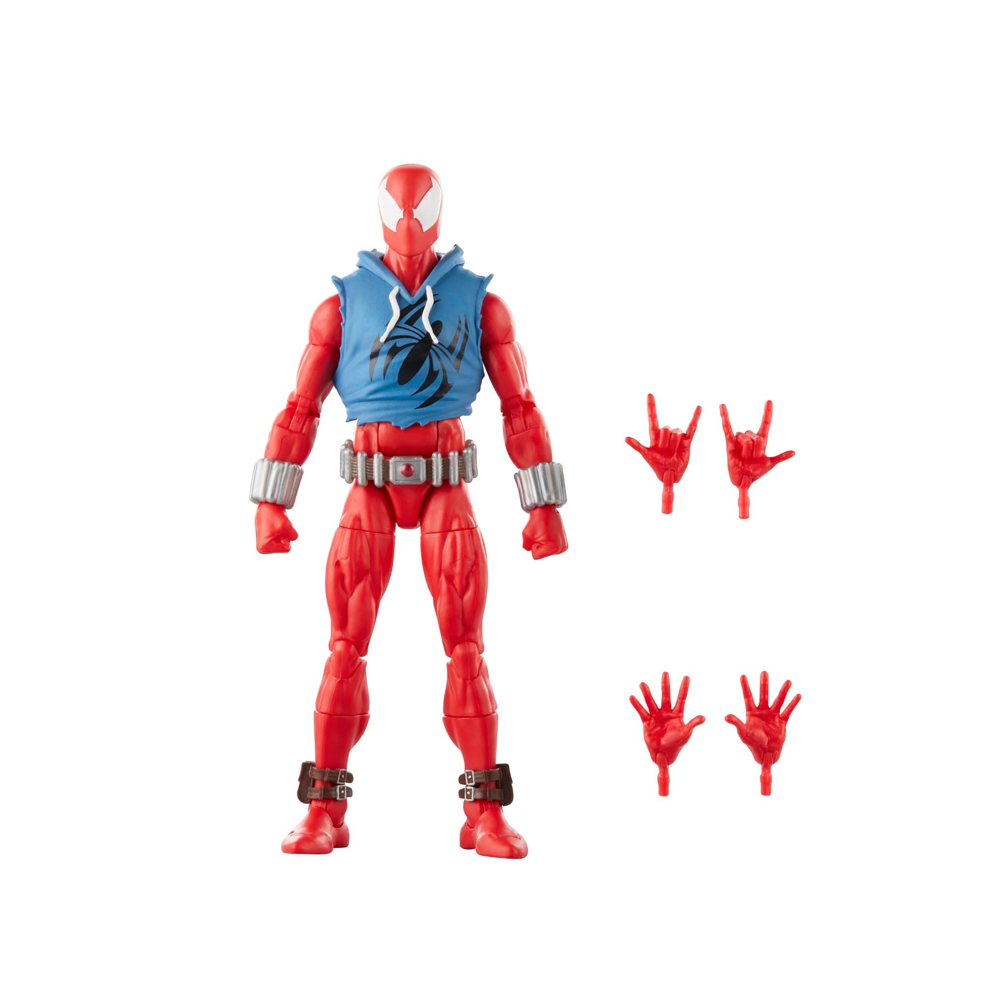 MARVEL Legends Series Scarlet Spider, Spider-Man Comics Collectible 6-Inch Action Figure