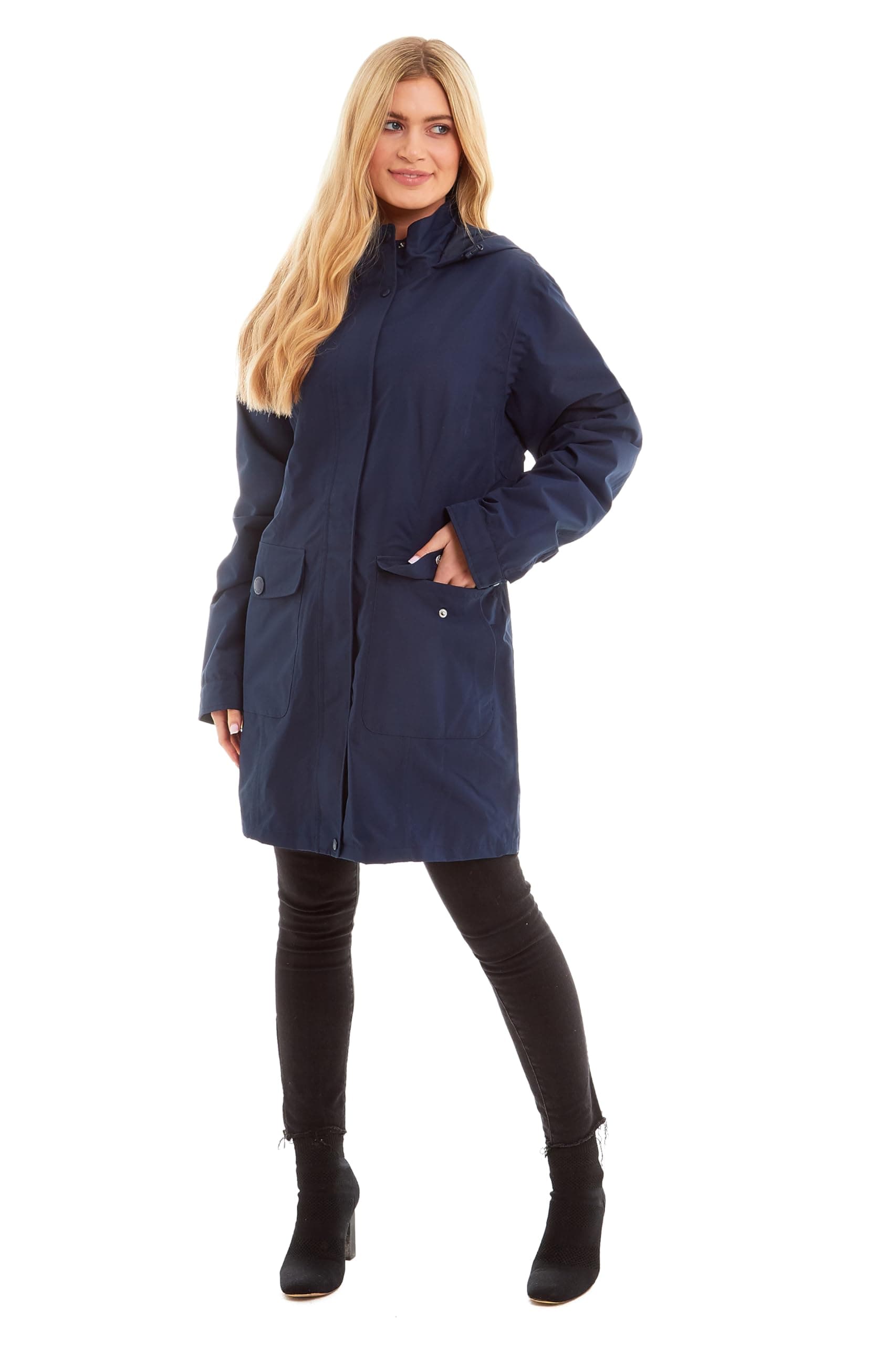 look now Ex store Arctic Storm Ladies Lightweight Waterproof Winter Jacket Windproof