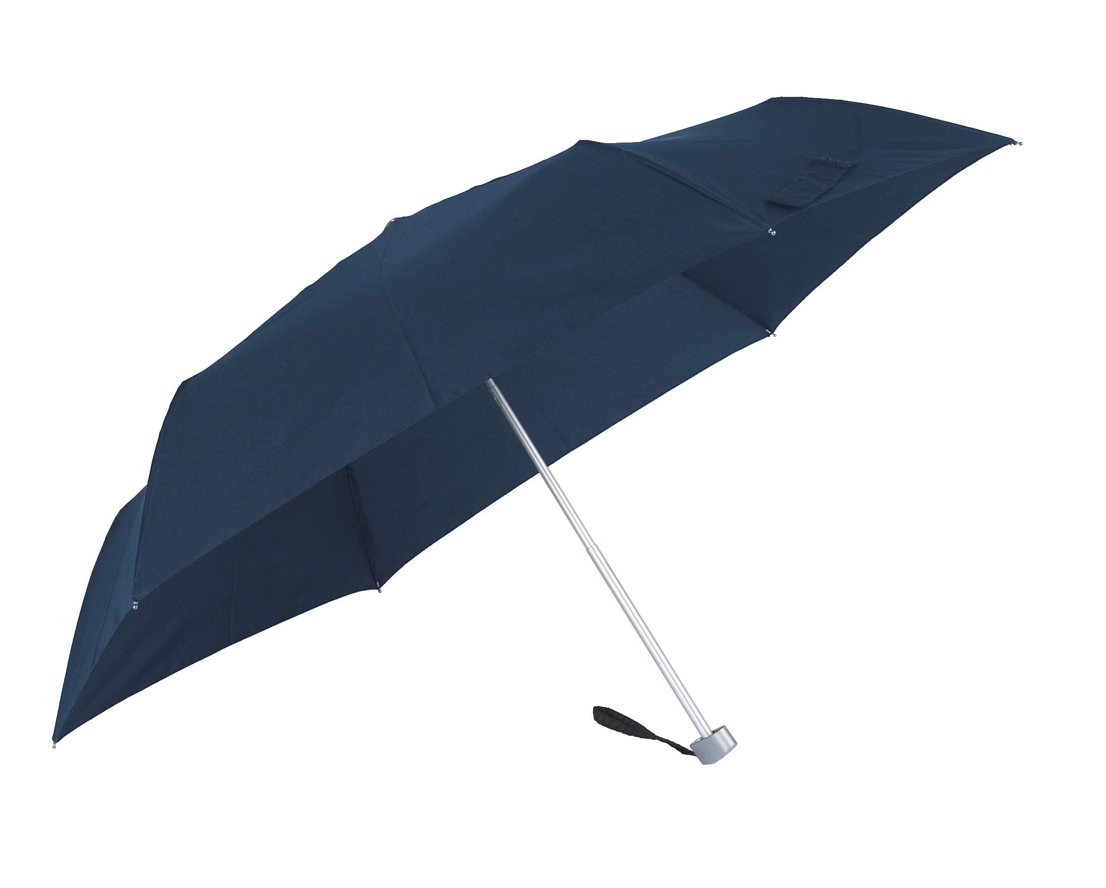 Samsonite Rain Pro 3 Section Manual Ultra Mini Flat Stick Umbrella